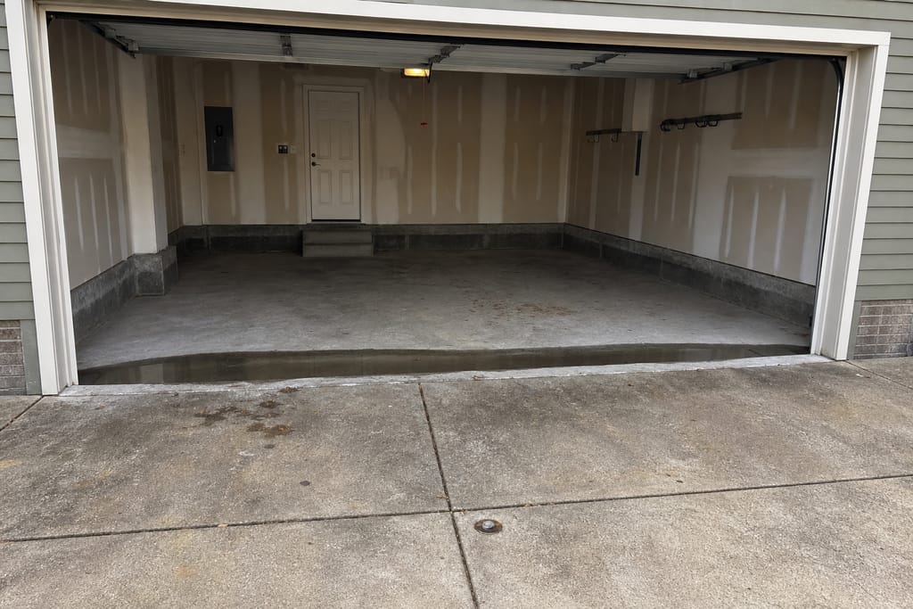 Garage Floor Lifting photo