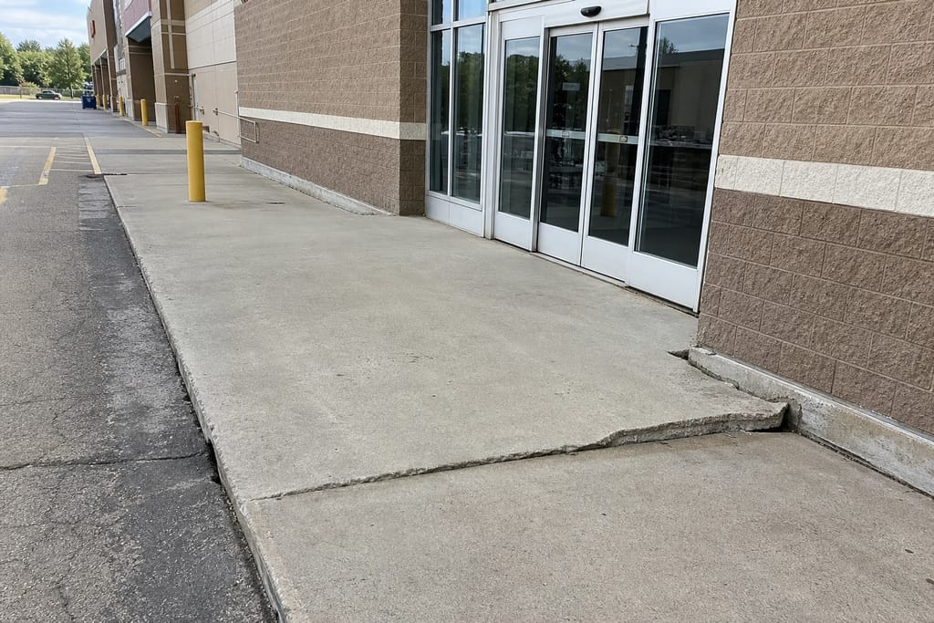 Retail Center Pad Repair photo