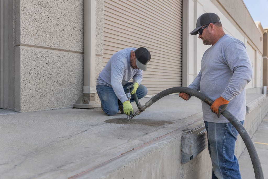 Material pumping photo